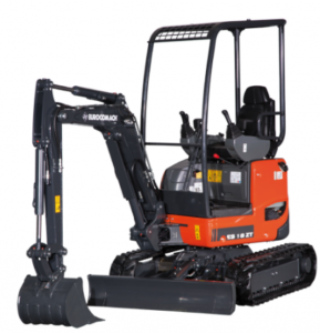 1.8 ton excavator rental eurocomach